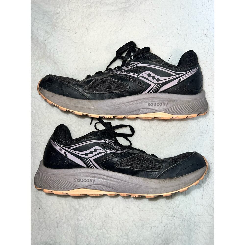 Saucony Womens Cohesion Black AthleticRunning Shoes - Size 11 - L14